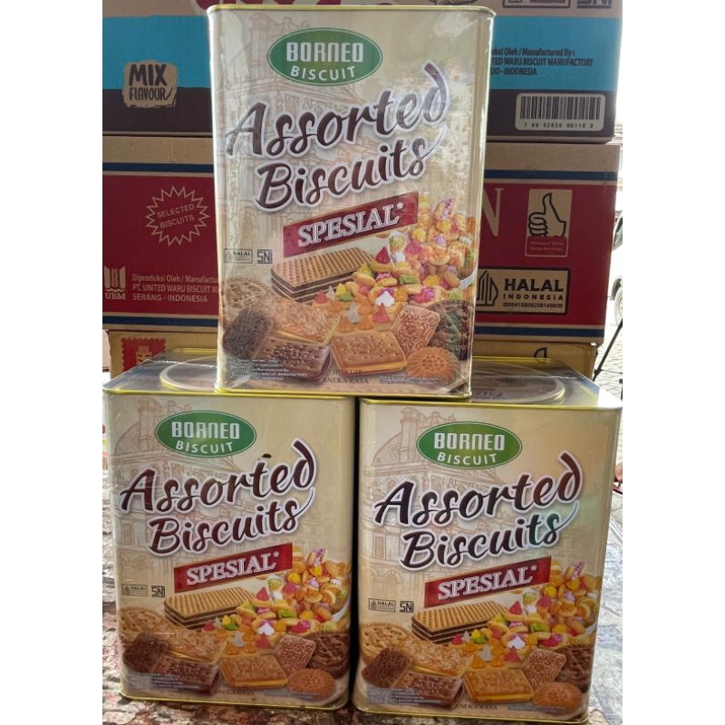 

PROMO Assorted Biscuits Spesial 1dus isi 6toples