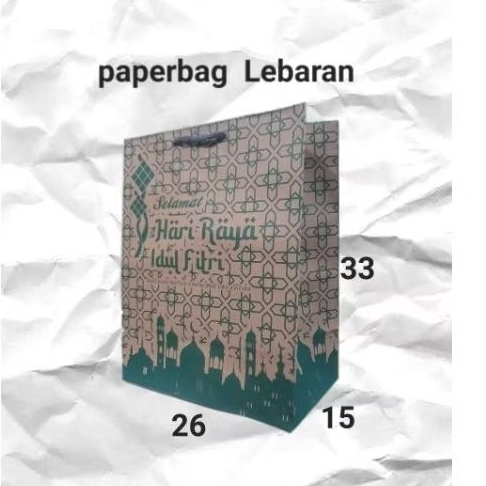 

paperbag lebaran (26x15x33) isi 12 pc