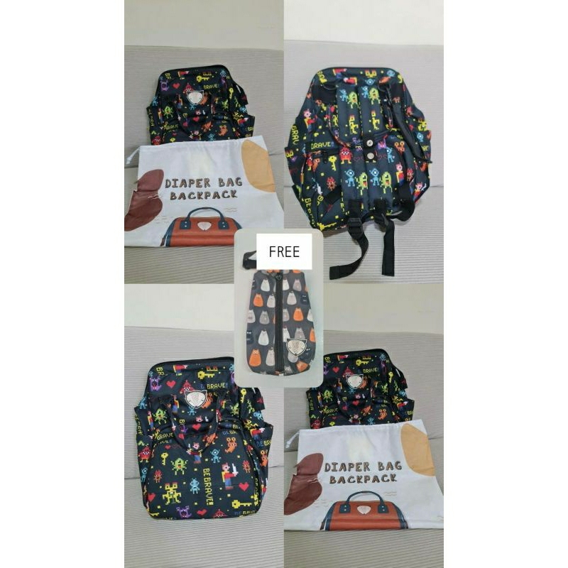 diaper bag backpack little munya