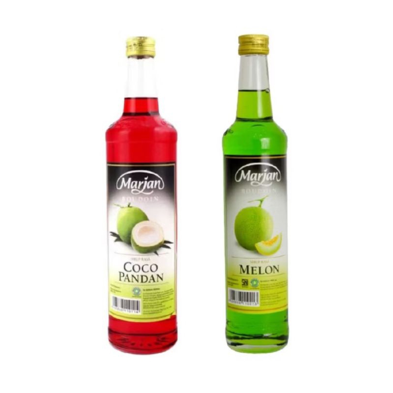 

MARJAN/SIRUP MARJAN BOTOL RASA MELON/COCOPANDAN 460ml