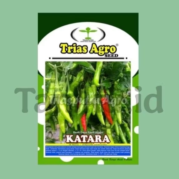 Benih Cabe Rawit Hijau Merunduk Katara 10 gr