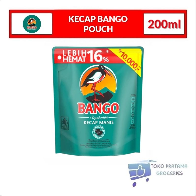 

BANGO KECAP MANIS REFILL POUCH 200ml