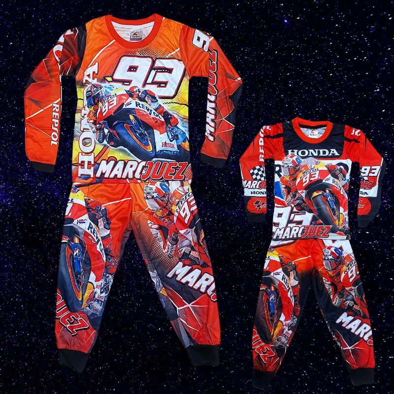jersey baju honda/baju balap moto gp honda/setelan baju motor honda murah