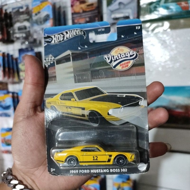 1969 Ford Mustang Boss 302 Seri Vintage