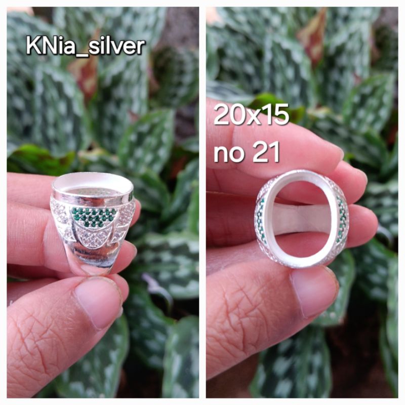 emban/cincin perak bungkus
