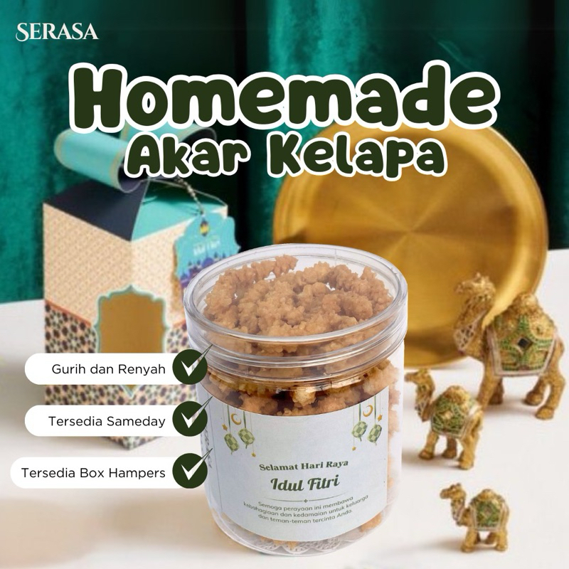 

Kue Akar Kelapa - Serasa
