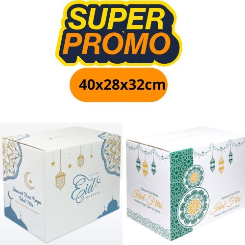 

kardus parcel sembako packaging lebaran 40x25x32cm Box Parsel kemasan sembako