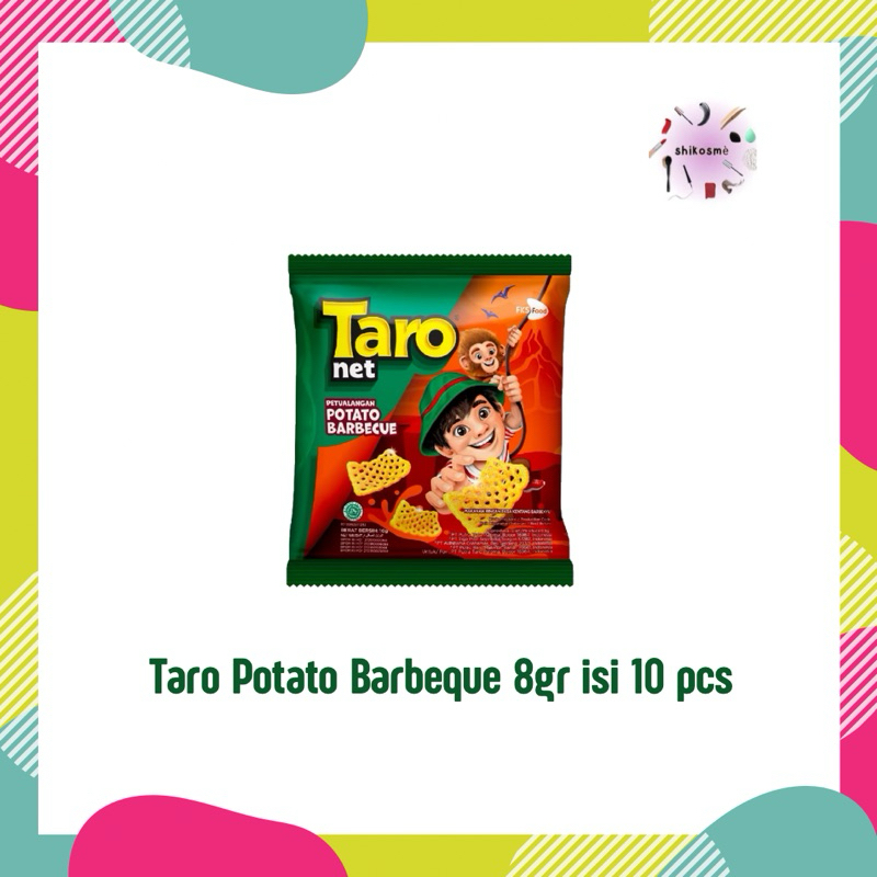 

Taro Potato Barbeque 8gr Isi 10 pcs