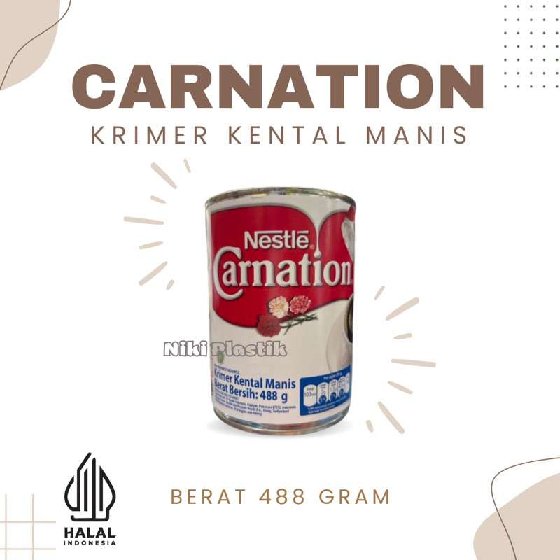 

Carnation 500gr Krimer Susu Kental Manis