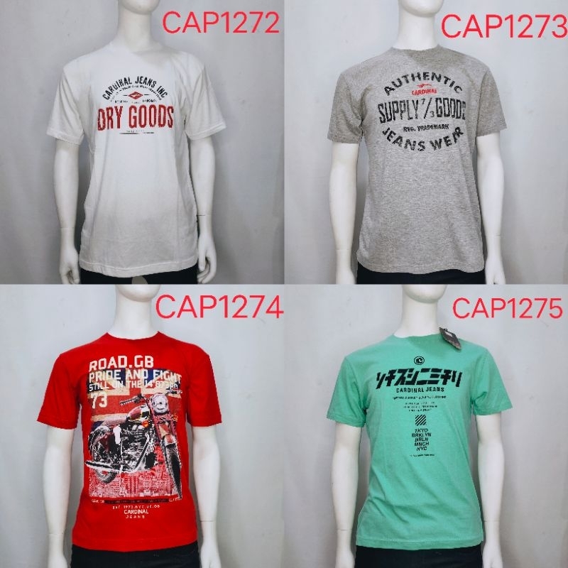 Cardinal Casual Kaos Pria CAP1272 CAP1273 CAP1274 CAP1275