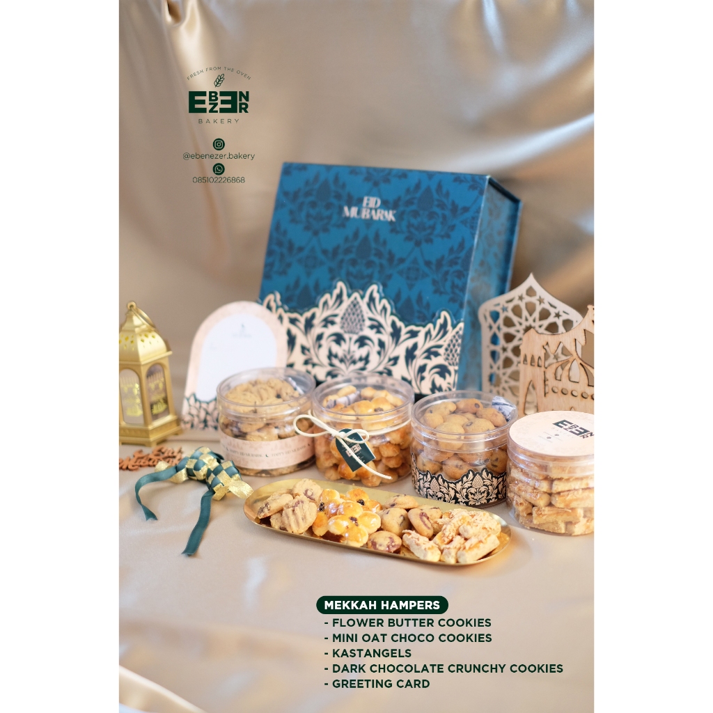 

Mekkah Set - Kue kering | Hadiah Kado Parcel Hampers Kue Kering / Lebaran Eid Ramadhan