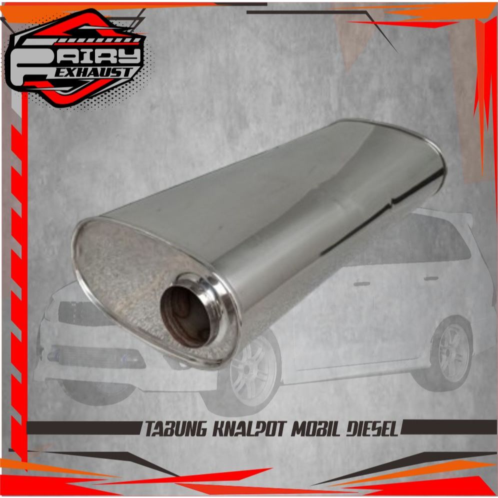 TABUNG KNALPOT MOBIL PAJERO - FORTUNER - INNOVA DIESEL - HILUX DIESEL - FORD