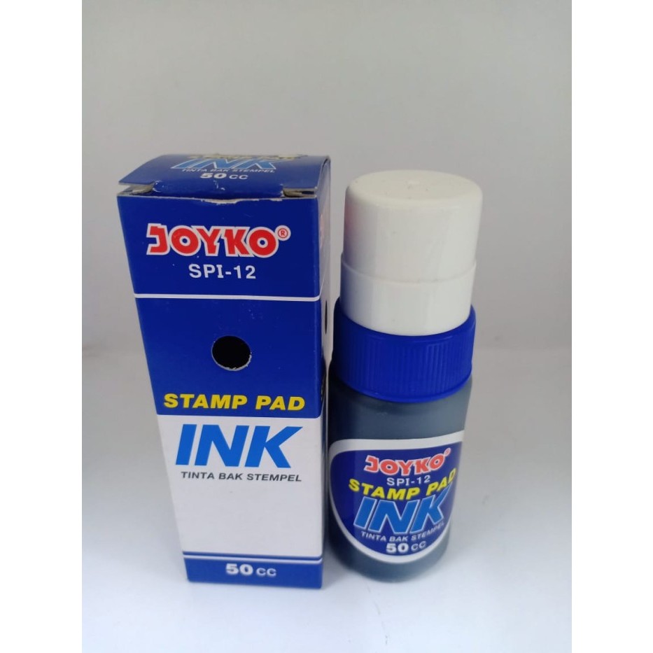

Tinta Refill Bak Stempel Joyko SPI-12 Stamp Pad Biru 50 cc