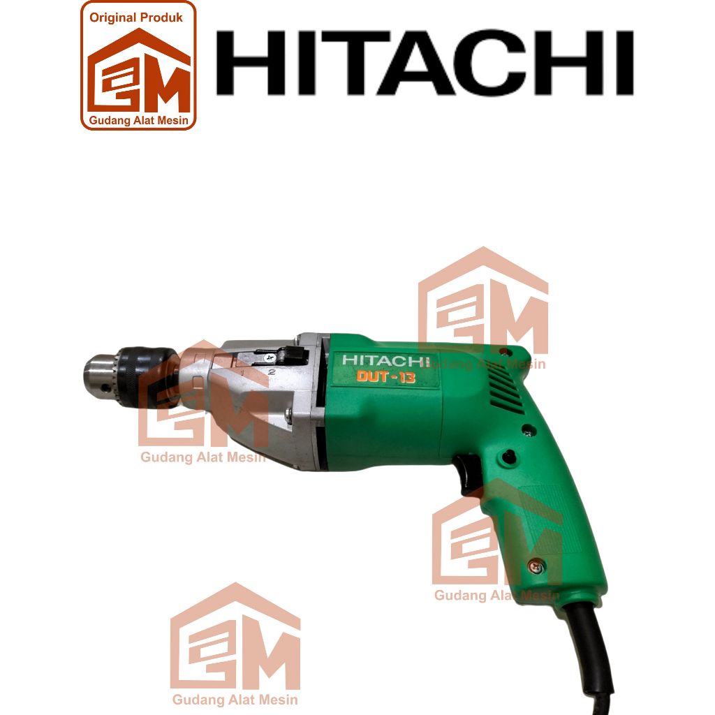 HITACHI DUT 13 MESIN BOR TANGAN 13MM DUT13