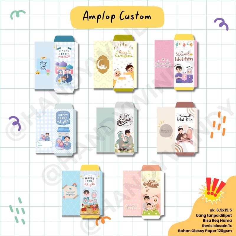 

Amplop Lebaran Custom