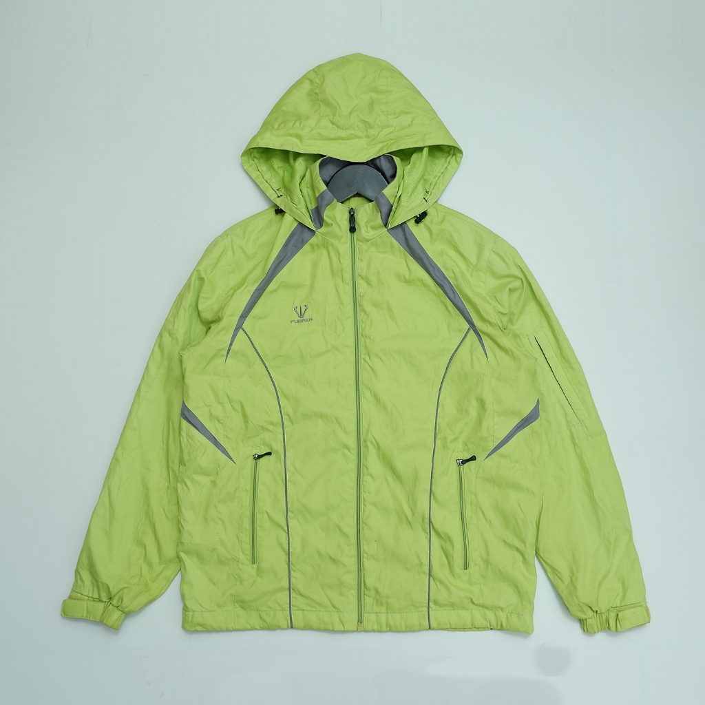 Fuerza 66x56 Jaket Unisex Hijau