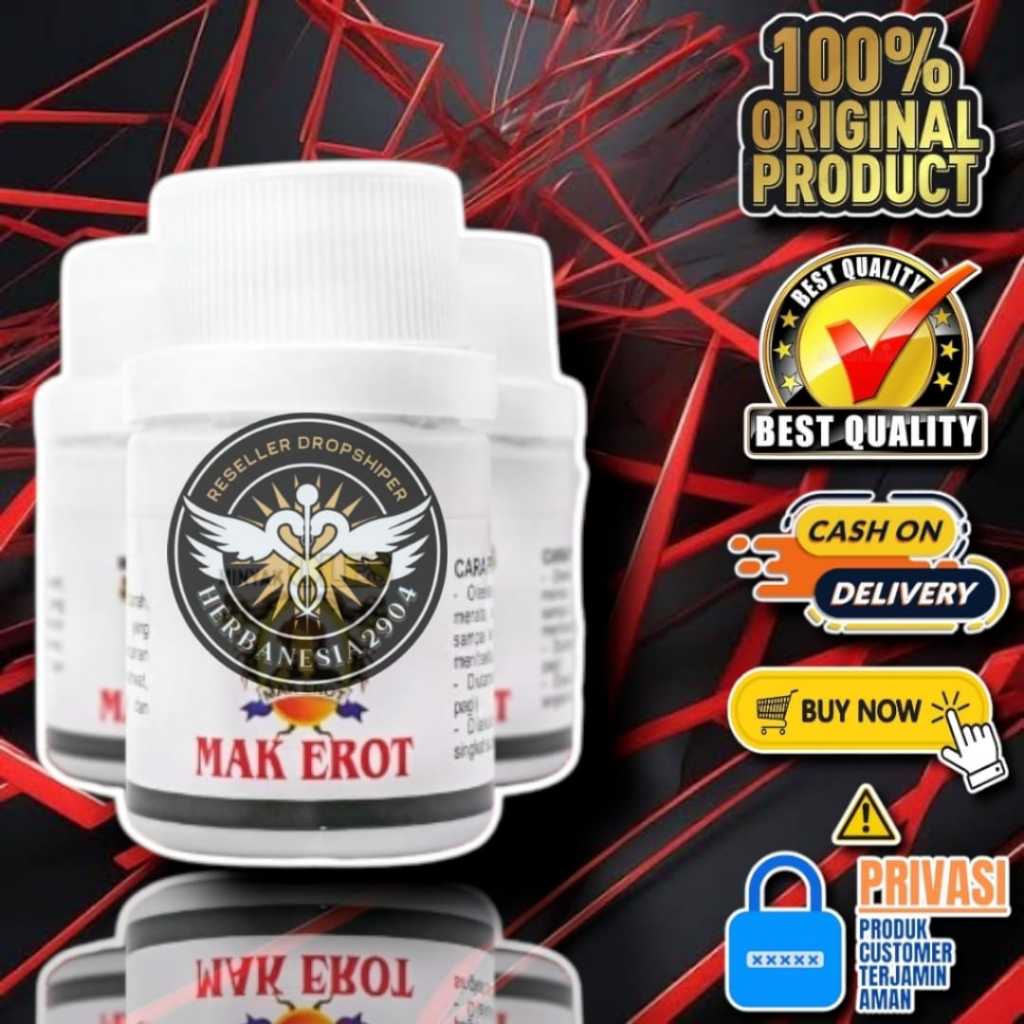 Obat Herbal Mak Erot Original / Minyak Urut Mak Erot Herbal Pria