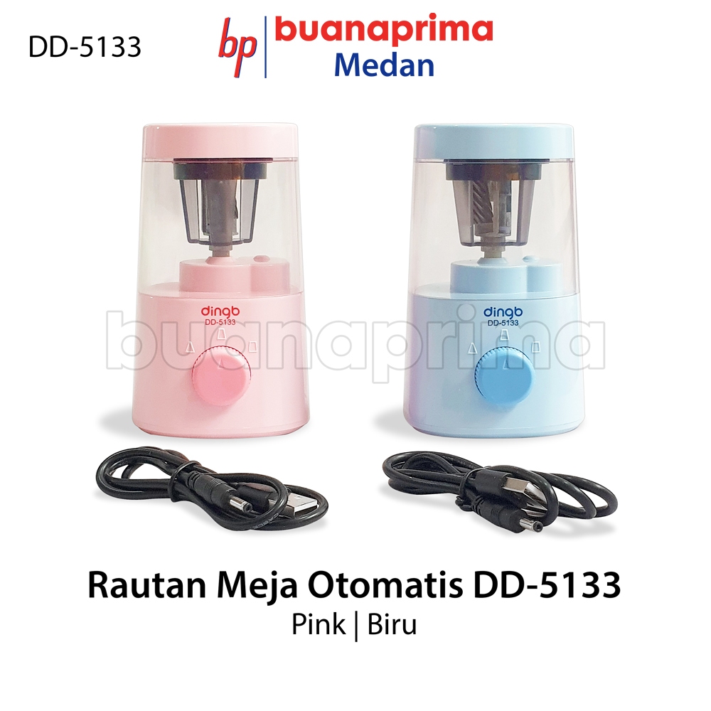 

Rautan Meja Otomatis Dingb DD-5133 Serutan Pensil Sharpener Elektrik