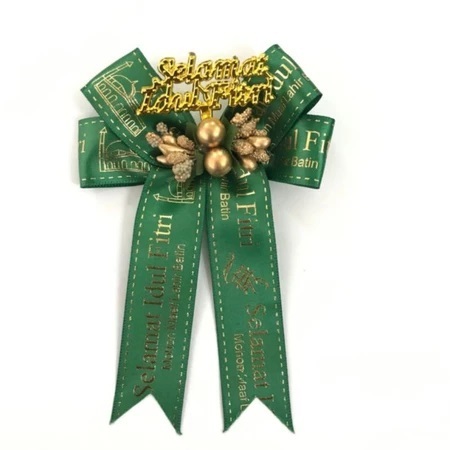

1 PCS - Pita Satin Lebaran Idul Fitri Siap Pakai