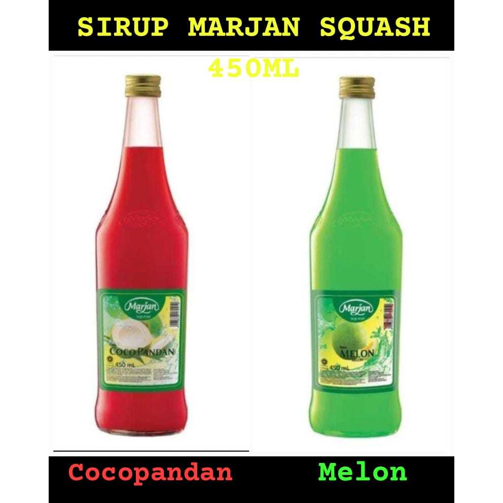 

Sirup Marjan Squash 450ml isi 12 botol pedus