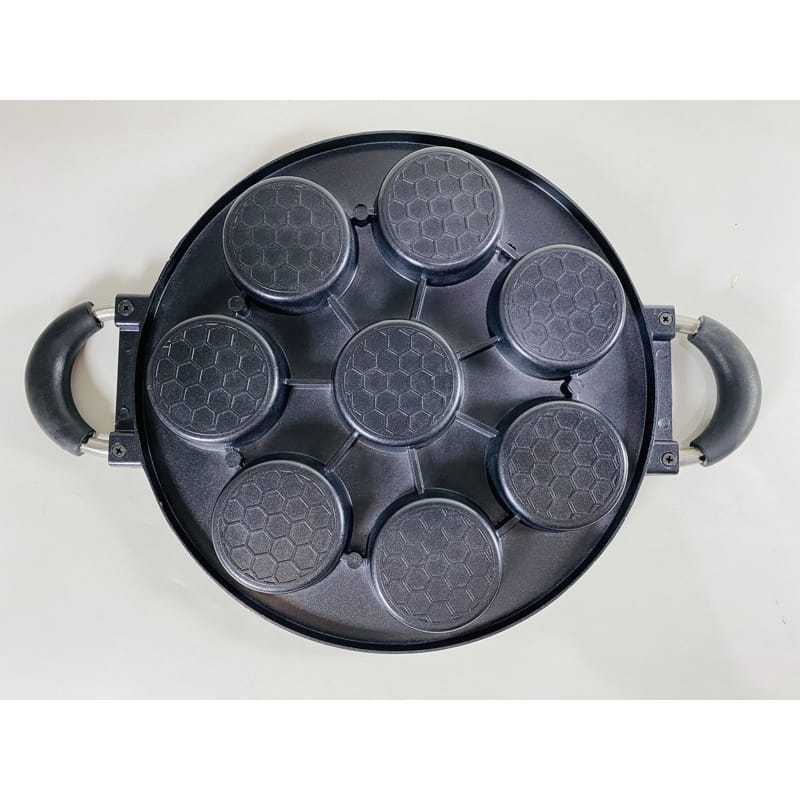 Cetakan Kue Martabak Mini 8 Lubang Teflon Anti Lengket