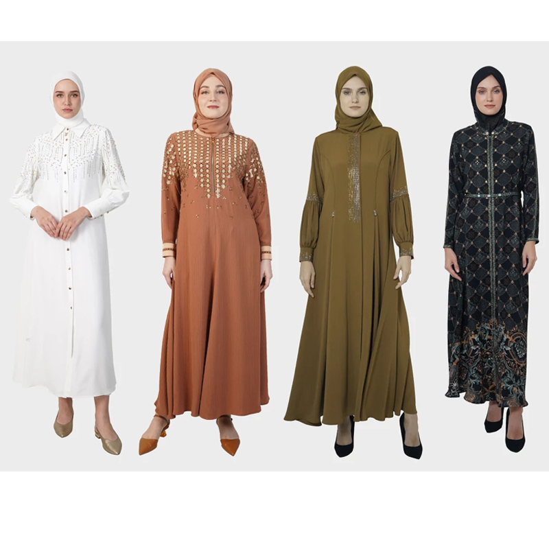 Hikmat baju gamis perempuan dress abaya wanita mewah original