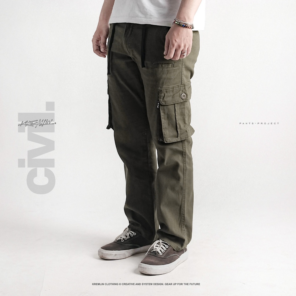 Kremlin Cargo Slim Rope - Civil Olive