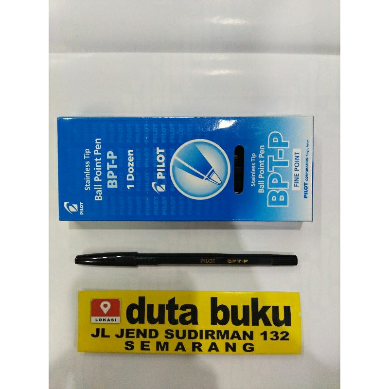 

(1 Pack / 12 Pcs) Pen Pena Bolpoin Pulpen Pilot BPT-P