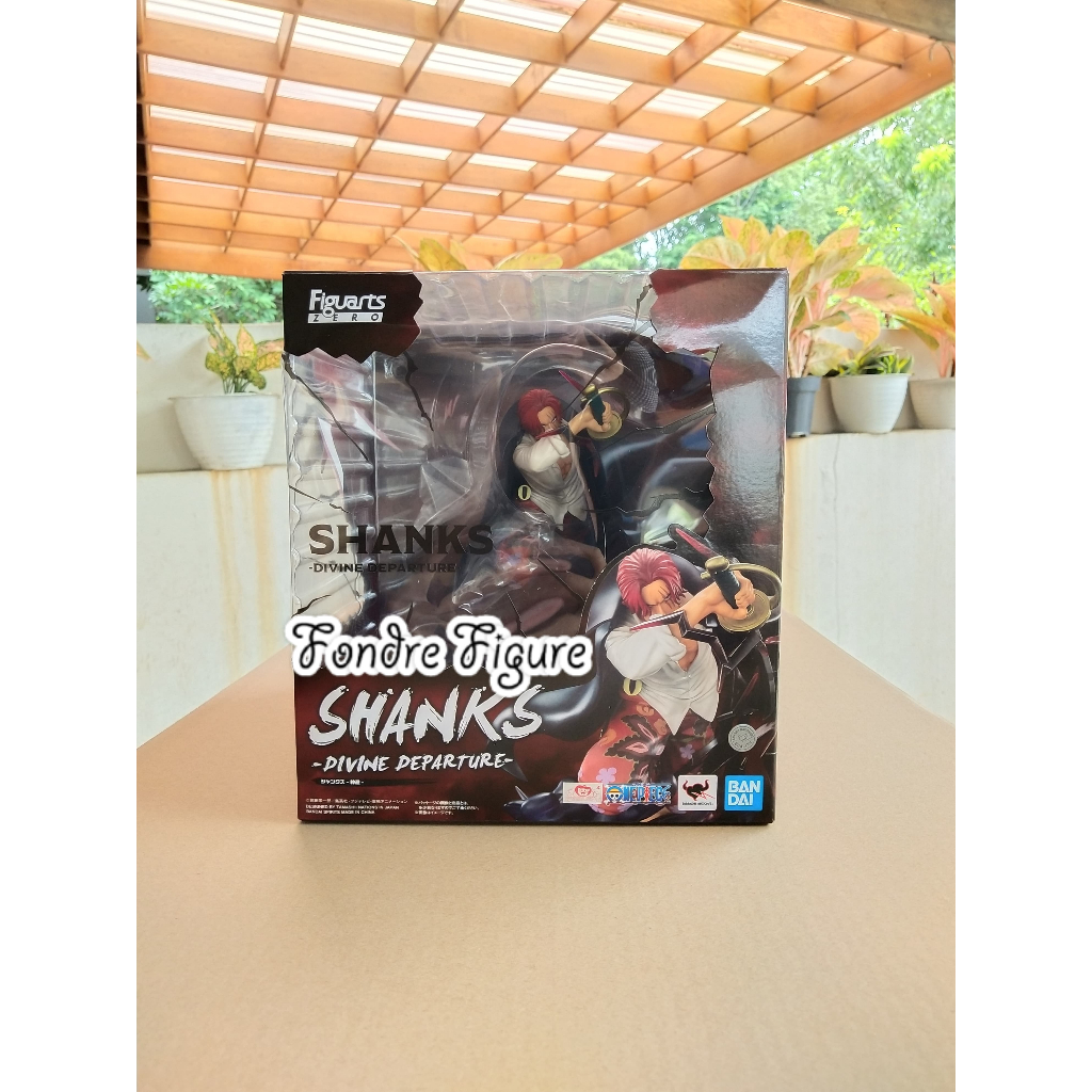 ORIGINAL FZO FIGUARTS ZERO BATTLE SHANKS DIVINE DEPARTURE ONE PIECE BANDAI FIGURE