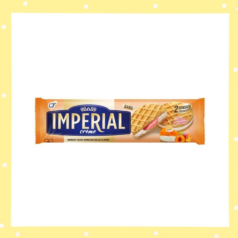 

Imperial Creme Biskuit Peach & Cream 108g