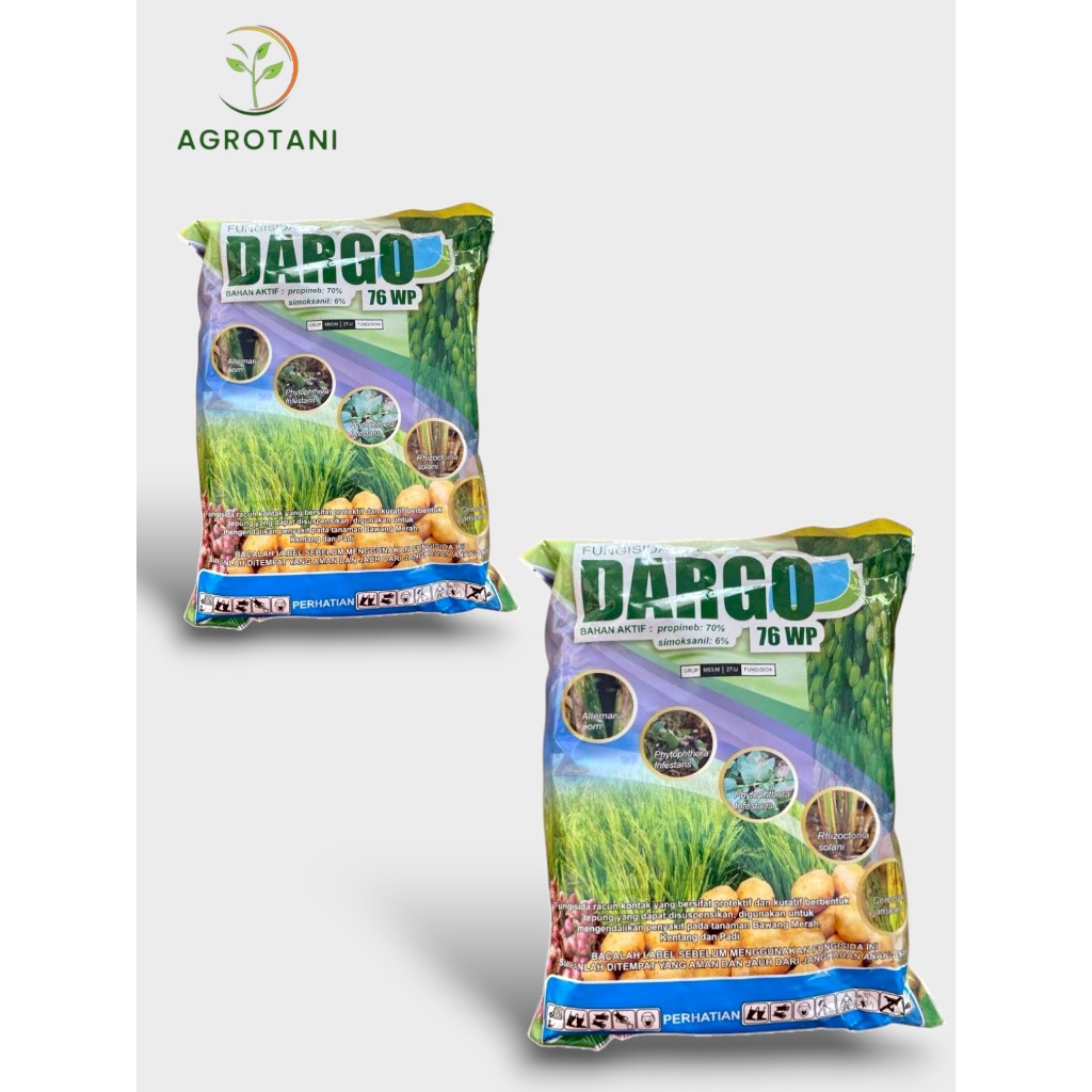 [ DARGO 76 wp ] FUNGISIDA PENGENDALI PENYAKIT BERCAK || KEMASAN @1KG
