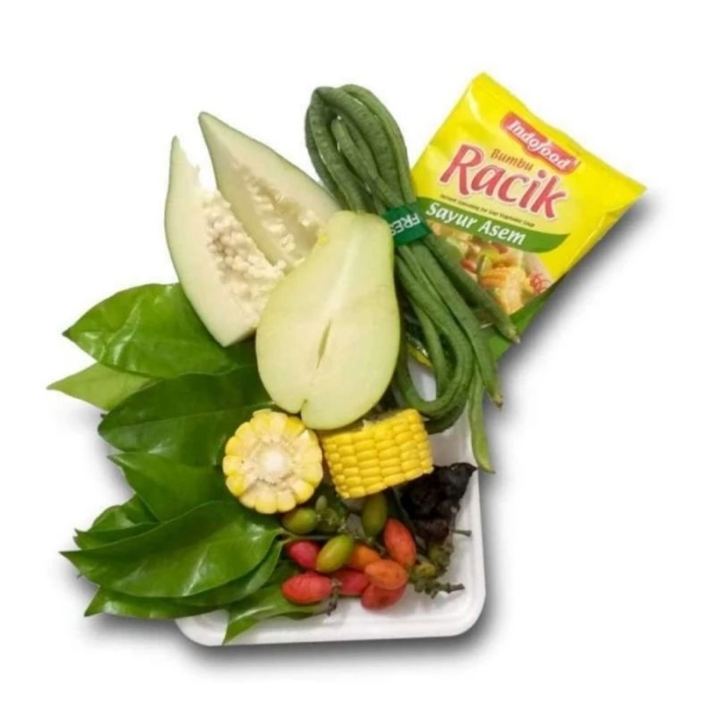 

paket komplit sayur asem fresh