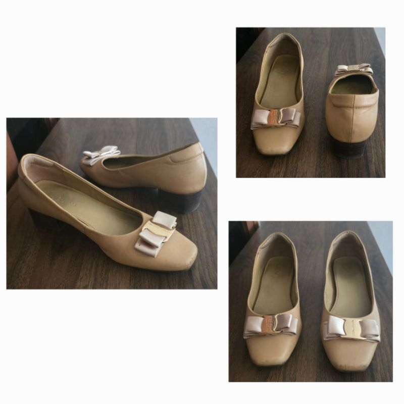 sepatu wedges preloved Andrew