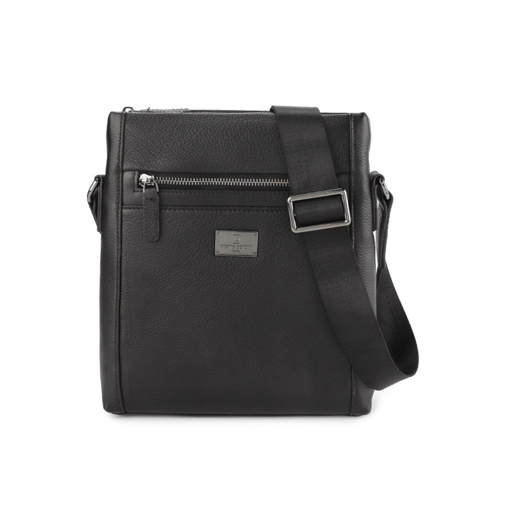 Pierre Cardin Tas Sling Bag Selempang Body Bag Backpack Pungung Messenger Casual ORI 0112826001BLA-H