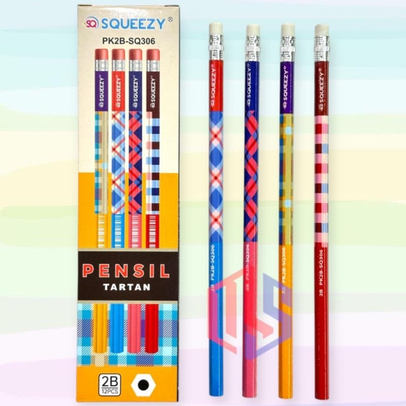 

Pensil 2B SQueezy SQ - 306 (12 Pcs)