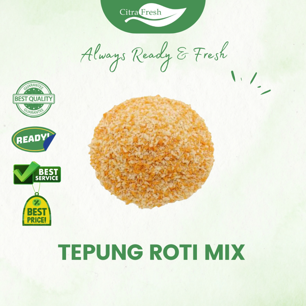 

CITRA FRESH Tepung Roti Mix 500 Gram - Selalu Ready dan Fresh