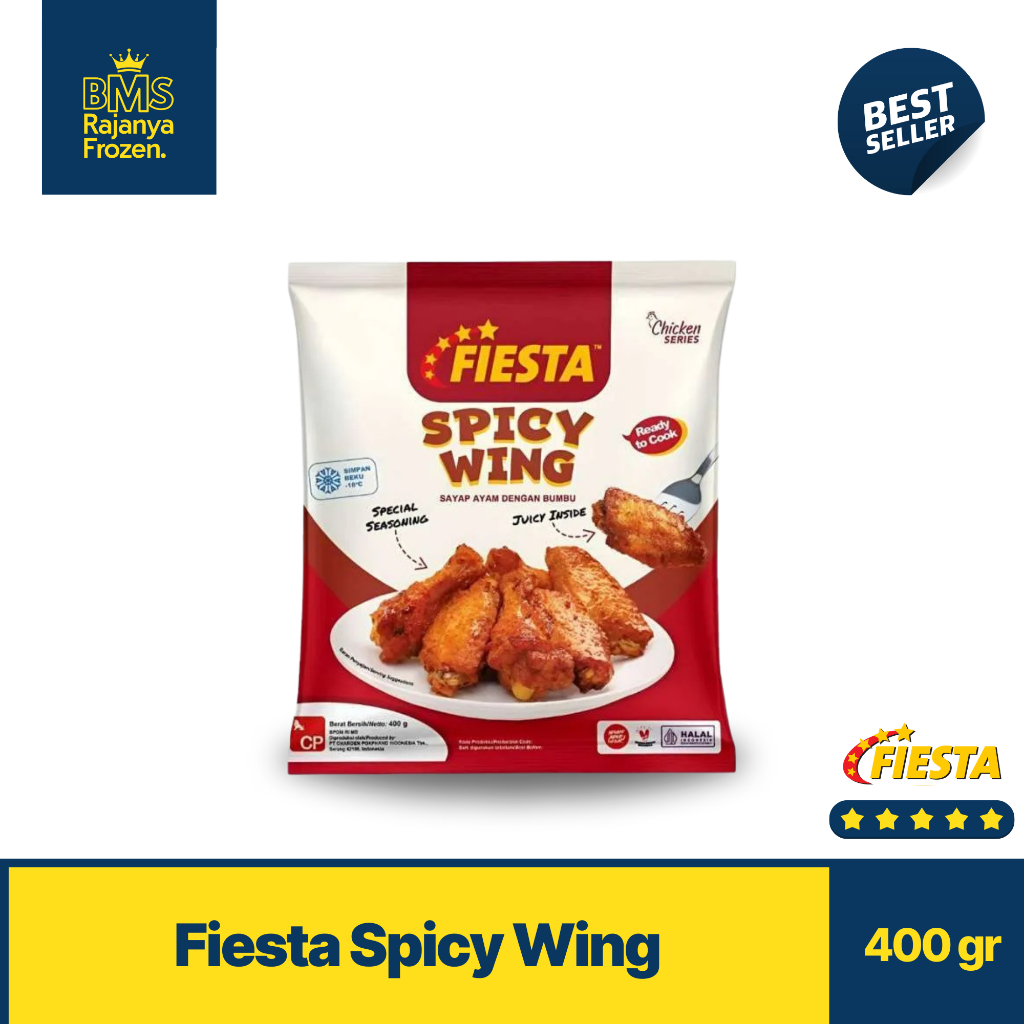 

Fiesta Spicy Wing 400gr