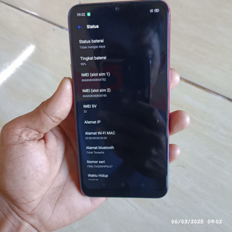 Realme 3    Ram 4/64GB  second
