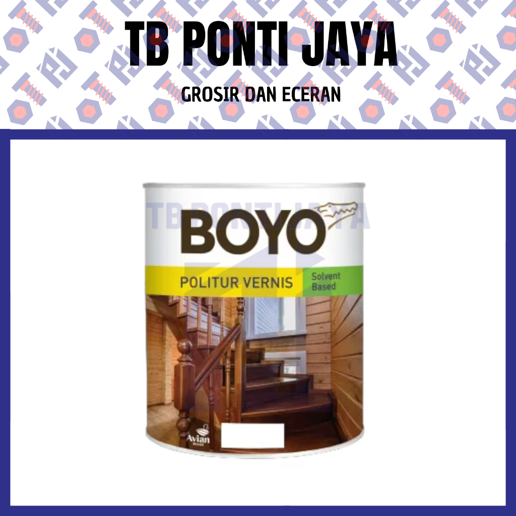 Boyo Special Politur Vernis 1 Ltr / Politur Cat Kayu