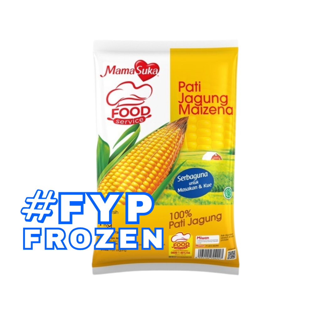 

MAMASUKA TEPUNG MAIZENA 1000GR / TEPUNG PATI JAGUNG