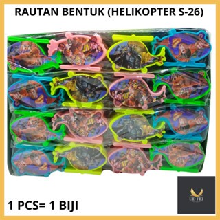 

(1 PCS=1 BIJI S-26 HELIKOPTER) RAUTAN BENTUK/ OROTAN HELIKOPTER/ OROTAN BENTUK HELIKOPTER/ RAUTAN PENSIL / OROTAN PENSIL