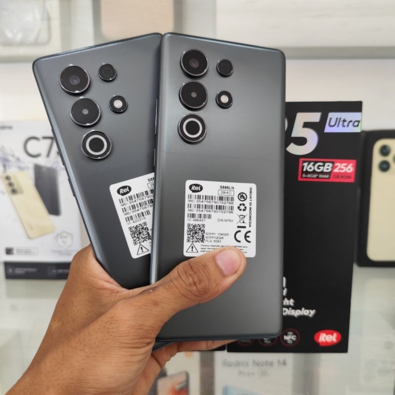 Itel S25 Ultra 8/256 Second Fullset Original Garansi Resmi