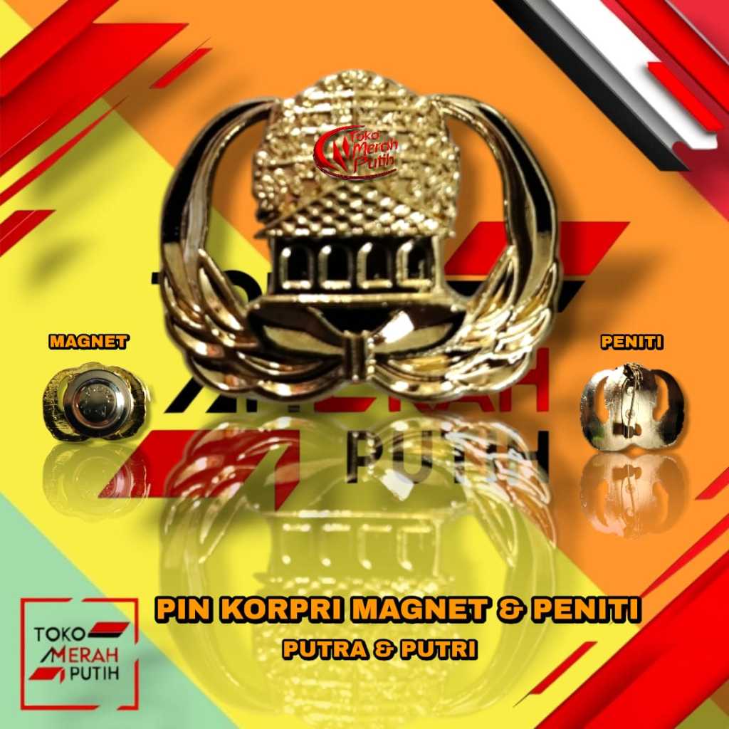 Pin bros ASN PNS korpri Kuningan magnet