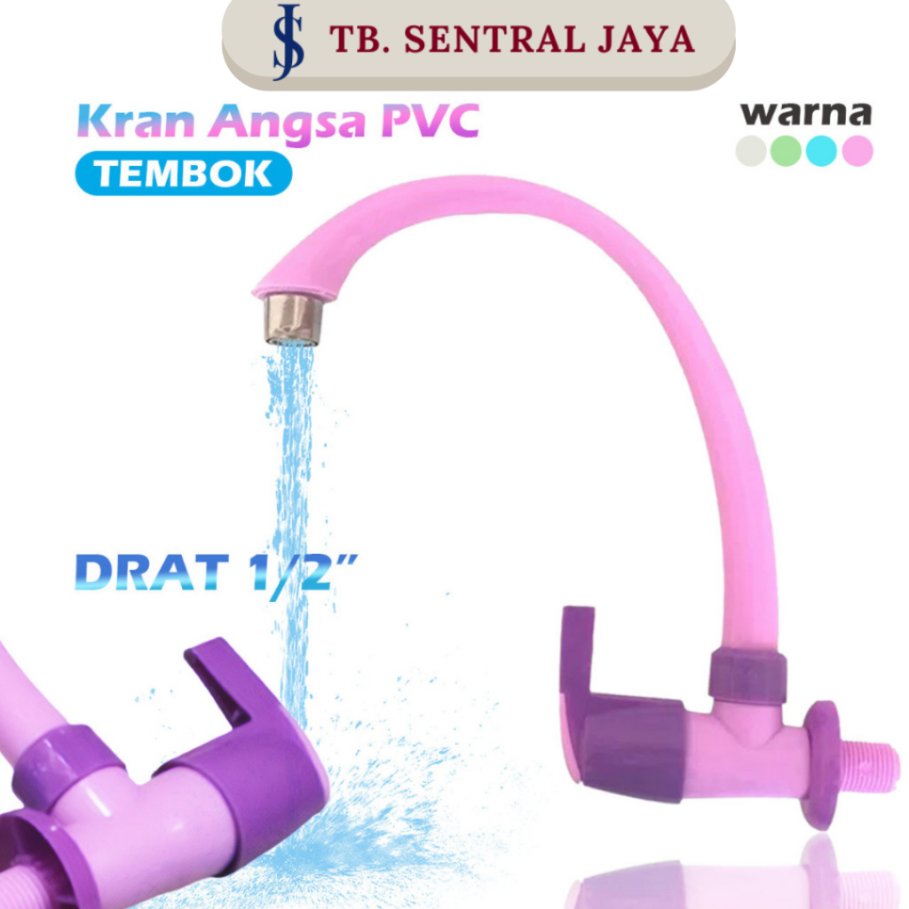 Kran Air Cuci Piring Plastik/Krang Angsa Plastik Untuk Wastafel Cuci Piring/Shower Cuci Piring