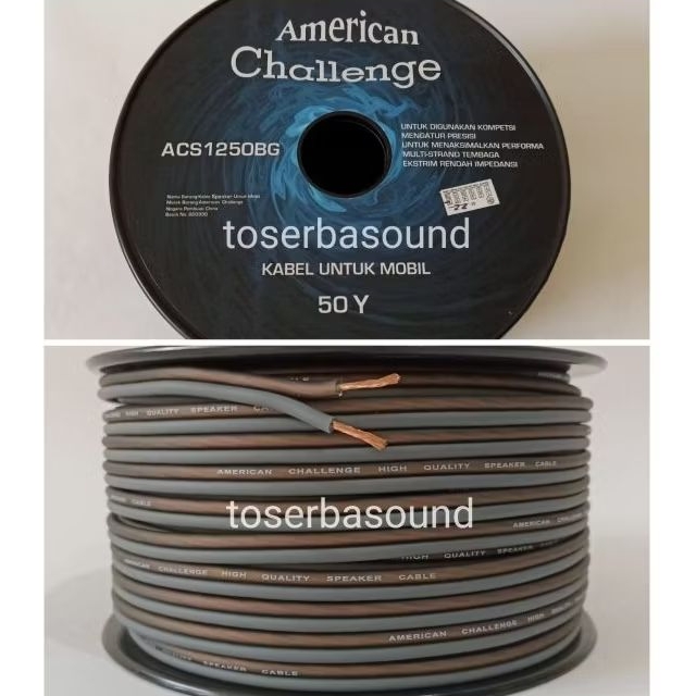 Kabel Speaker 16awg serabut dua jalur 16 AWG audio mobil
