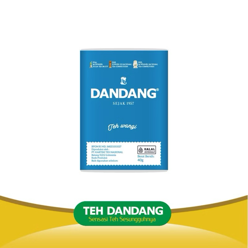 

TERMURAH Teh dandang BIRU kemasan 40gr 1slop (isi 10pcs)