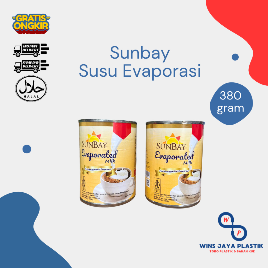 

Sunbay Susu Evaporasi 380g | Evaporasi Sunbay