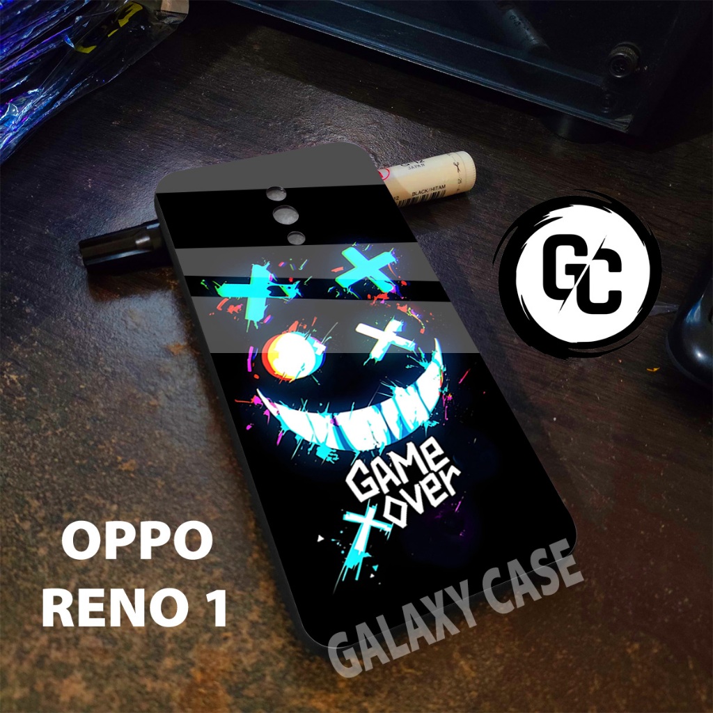 case Hp OPPO RENO 1/GC24/Motif COWOK/softcase glossy OPPO RENO 1/Casing OPPO RENO 1/Case glitter