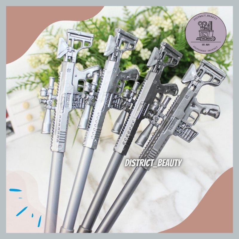 

PULPEN SNIPER SENJATA PEN GEL BOLPEN STYLE GUN PENA MODEL PISTOL PEN LUCU UNIK TERMURAH