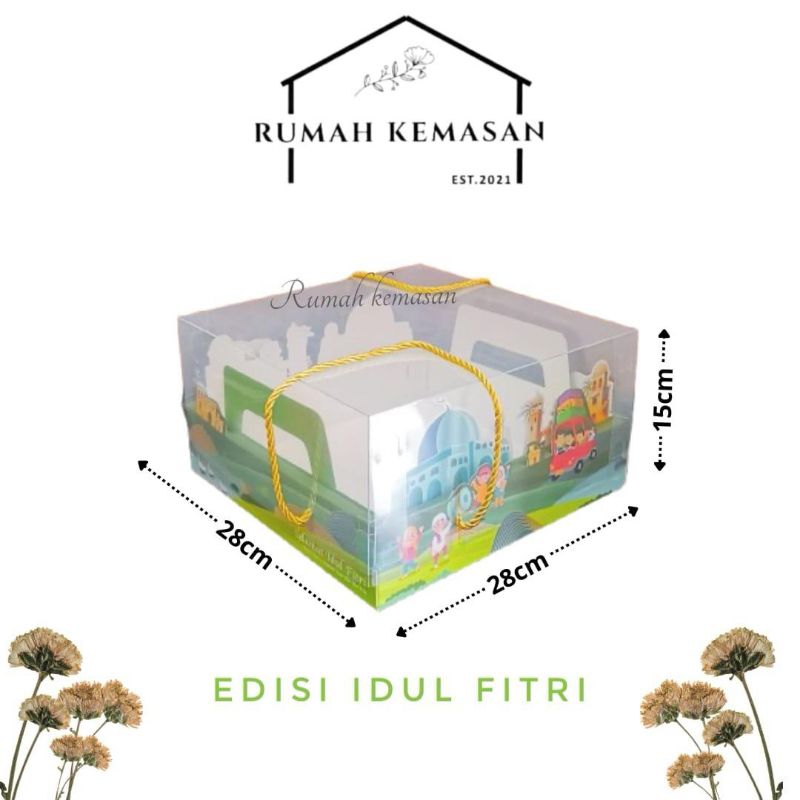 

box edisi IdulFitri 28x28x15